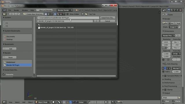 Blender Nif Plugin 2.6.0 Pre-Alpha Developer Build Installation смотреть онлайн
