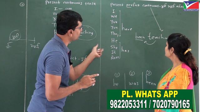PRESENT PERFECT CONTINUOUS TENSE - पूर्ण अपूर्ण वर्तमान काल कैसें सीखे। THE BEST TECHNIQUE смотреть онлайн