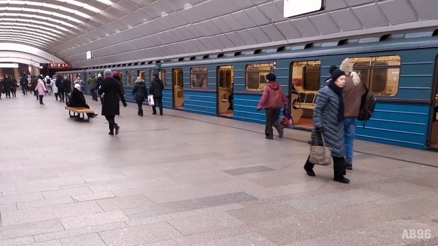 [Ретро-метро]: Состав Еж3/Ем-508Т на 