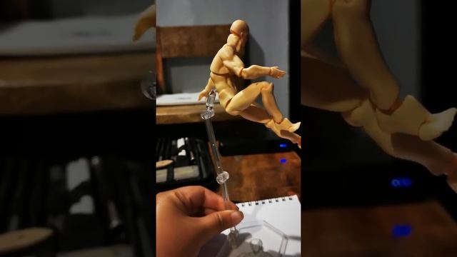 QUICK ANATOMY SKETCH STUDY - Using Figma Anatomy Figurine смотреть онлайн