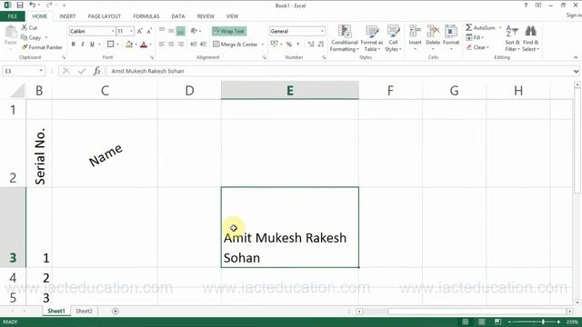 Advanced Excel | Alignment Group | Chapter - 06 смотреть онлайн