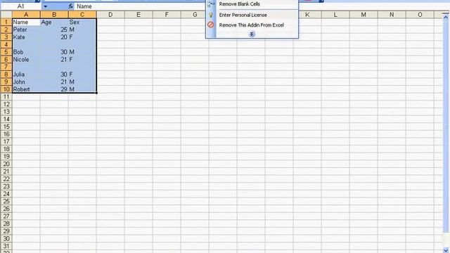 Sobolsoft com How To Use Excel Remove (Delete) Blank Rows, Columns or Cells Software смотреть онлайн