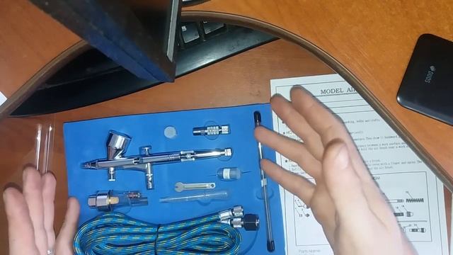 Посылка из китая,краткий обзор аэрографа,с алиэкспресс смотреть онлайн