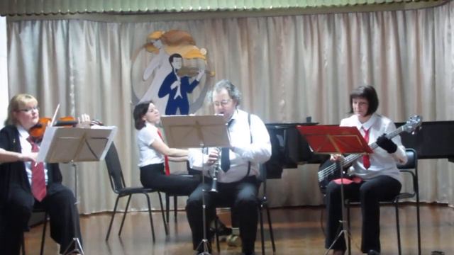 У. Хенди "Сент-Луис блюз" исполняет ансамбль преподавателей "Квадро" смотреть онлайн