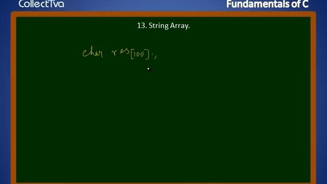 #13 String Array in C Language || C language In Tamil смотреть онлайн