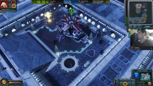 Command & Conquer: Red Alert 3 Allies Campaign Speedrun (1:58.13) смотреть онлайн