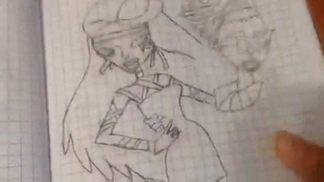 Мои рисунки Монстер Хай,Эвер Автер Хай,Сладости,Леди баг т. д. смотреть онлайн