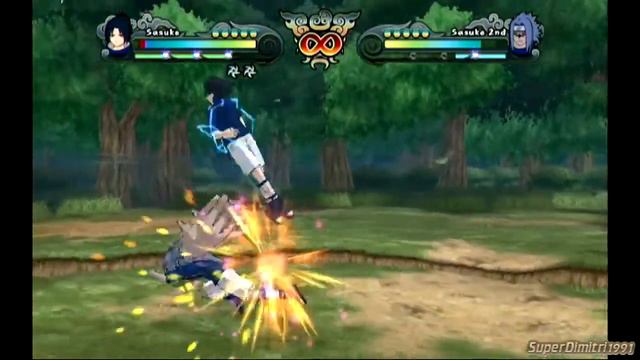Naruto Clash Of Ninja Revolution 2-Team Naruto Vs Team Power Up смотреть онлайн