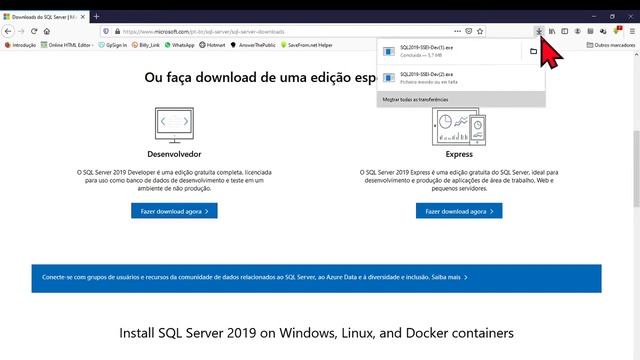 UPGRADE de EDIÇÃO no SQL SERVER. De EXPRESS para DEVELOPER смотреть онлайн