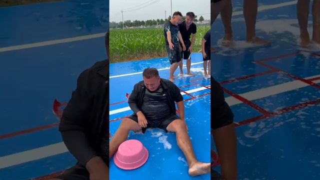 A Cool Summer, Overcoming Obstacles With Water Basins Challenge, Did You Ever Play Hopscotch When Y