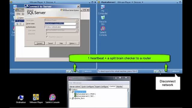 Heartbeat, failover and quorum to solve the split brain problem in a cluster смотреть онлайн