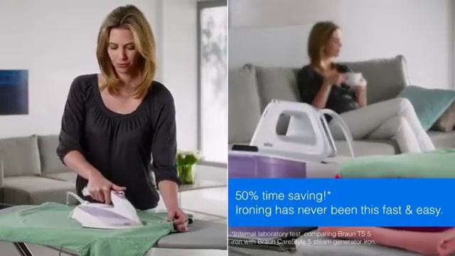 Braun 2400W CareStyle 7 Pro Steam Generator Iron Black смотреть онлайн
