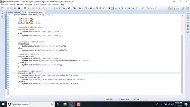 Java If Else Statement Lecture смотреть онлайн