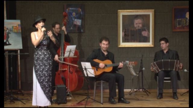 Sandra Cabal Esta noche de luna Tango смотреть онлайн