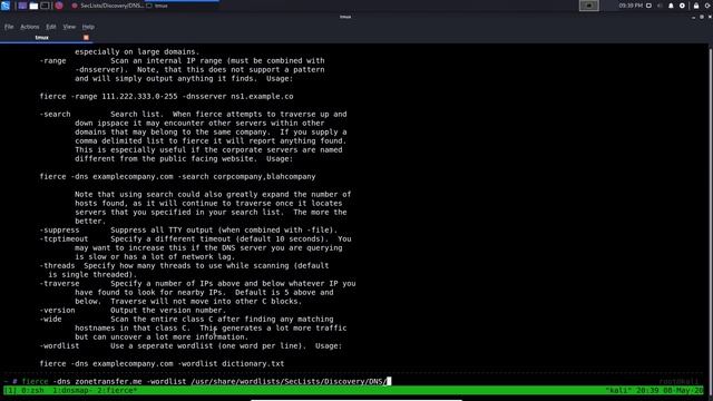 DNS Bruteforcing And Subdomain Enumeration With Fierce & Nmap смотреть онлайн