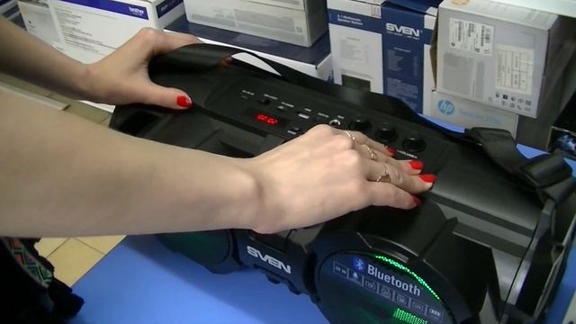 Колонка портативная Sven PS-485 смотреть онлайн