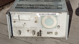 Генератор Г3-56/1.  Обзор-разбор. Радиодетали, палладий, золото, платина, серебро.