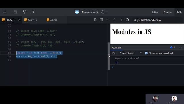 JavaScript ES6 Modules | JavaScript modules tutorial смотреть онлайн