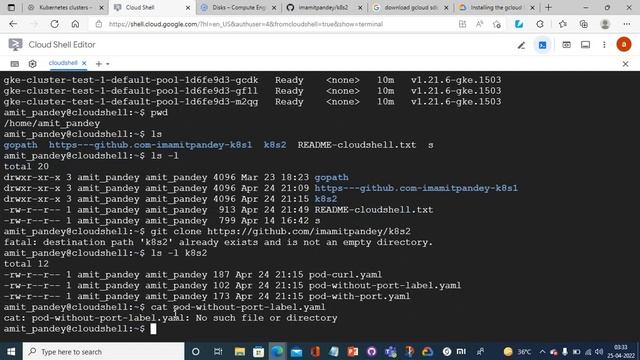 How to create pod using yaml code (Lab) -part 3 смотреть онлайн