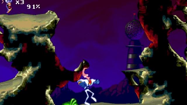 Earthworm Jim 2 | PC MS-DOS Longplay/ Full Gameplay
