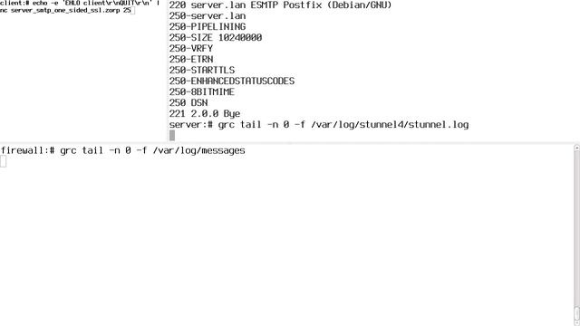 SMTP proxy - One Sided SSL - Zorp GPL смотреть онлайн