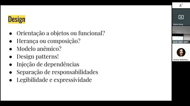 Meetup 25 - Design e Arquitetura de software - Bjornn Borg смотреть онлайн