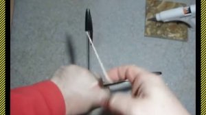 Как сделать складывающуюся РОГАТКУ из двух ручек. Невидимая и быстро разбирается, легко прятать!