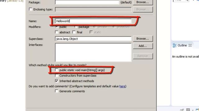 How to Create a new java project in Eclipse Neon смотреть онлайн