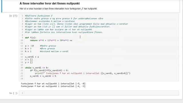 Funksjonsanalyse med Python R1 смотреть онлайн