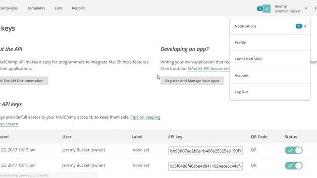 Add Mailchimp To Bucket.io With Direct Integration смотреть онлайн