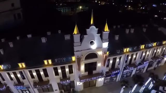 Новогодний Сухум с высоты птичьего полета смотреть онлайн