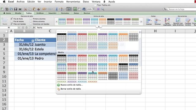 Tips Excel 2010 Tablas (Mac).mp4 смотреть онлайн