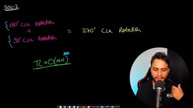 Rotate matrix by 270 degrees clockwise | Rotate Image смотреть онлайн