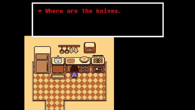 Undertale - WHERE ARE THE KNIVES смотреть онлайн