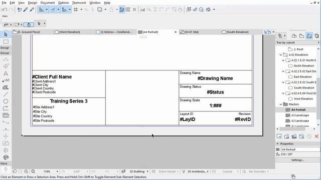 Master Layouts - ARCHICAD Training Series 3 – 48/52 смотреть онлайн