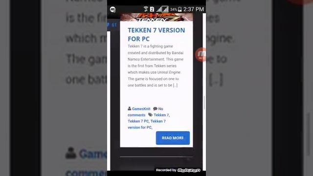 How to download Tekken 7 game in android смотреть онлайн