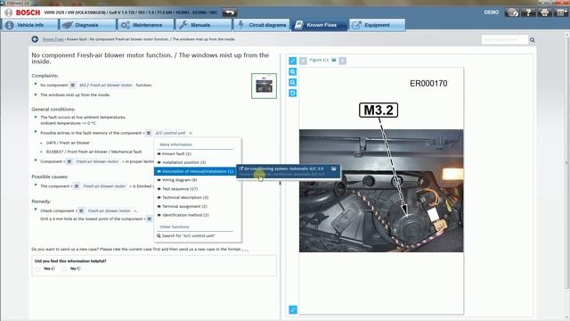EN | Bosch ESI[tronic] 2.0 Online - How to use the context menu? смотреть онлайн