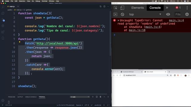ASYNC y AWAIT en Javascript #ES6 смотреть онлайн