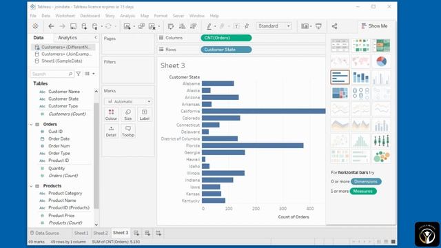 #10 Connecting, Join, Clean, Visualization TABLEAU | Data Analyst: Python, Power BI, Tablue, SQL смотреть онлайн