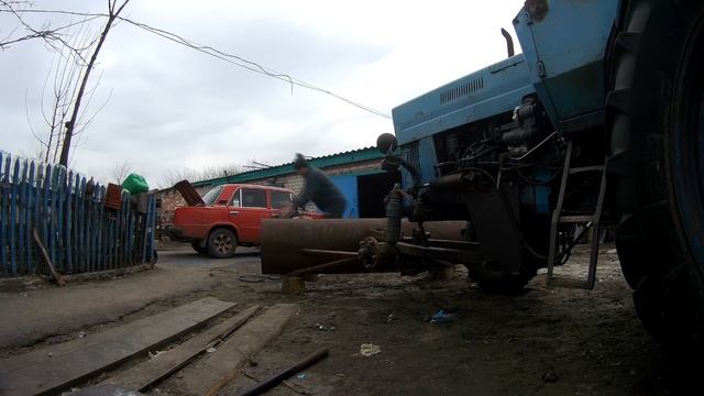 ЗАМЕНА РЕЗИНЫ НА МТЗ-80 смотреть онлайн