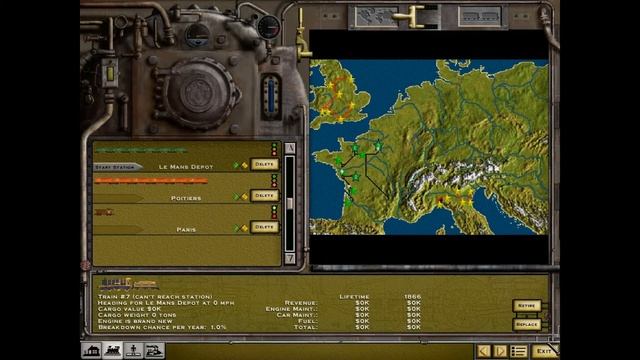 Railroad Tycoon II [HD] [ENGLISH] Walkthrough Mission #10 Next Stop 20th Century #1/2 смотреть онлайн