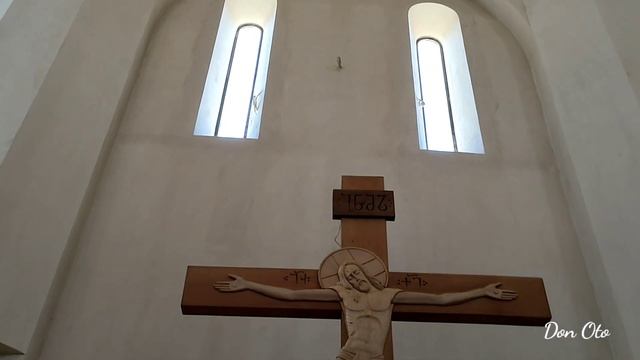 Грузия. Монастырь чудотворной Иверской иконы Божьей матери .ივერიის ღვთისმშობლის სახელობის ტაძარი. смотреть онлайн