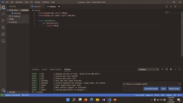 KIVY MD (DEMO APP) [MDLabel] #1 смотреть онлайн