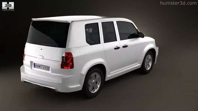 Generic SUV 2013 by 3D model store Humster3D.com смотреть онлайн