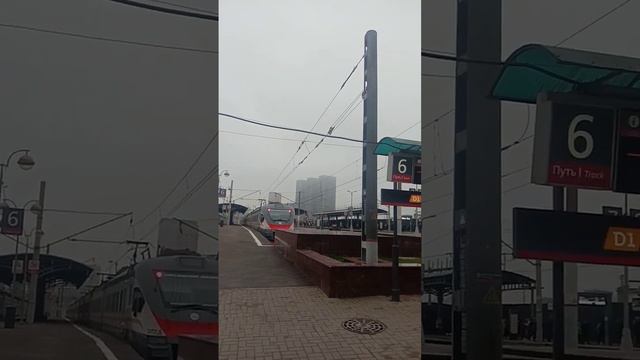 Савеловский вокзал, пригородные электрички смотреть онлайн