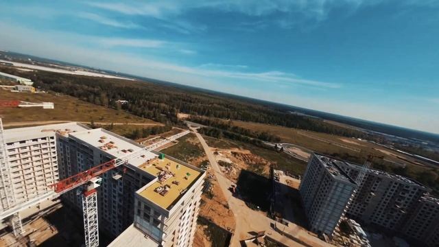 ЖК Новое Пушкино ГК ИНГРАД (#fpvdrone, #DJIO3)