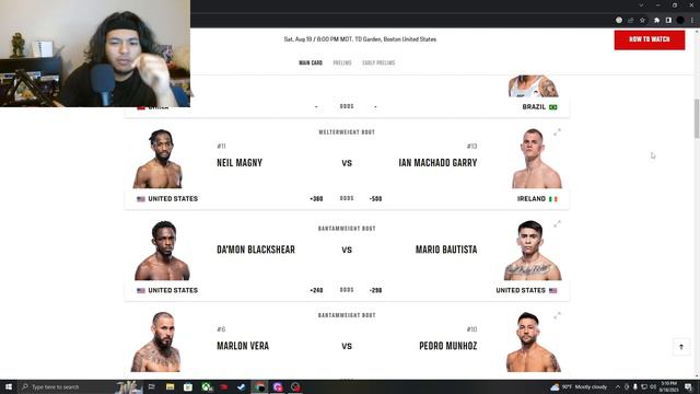 Human Backpack Style! | Sterling vs O'malley Main Card Predictions смотреть онлайн