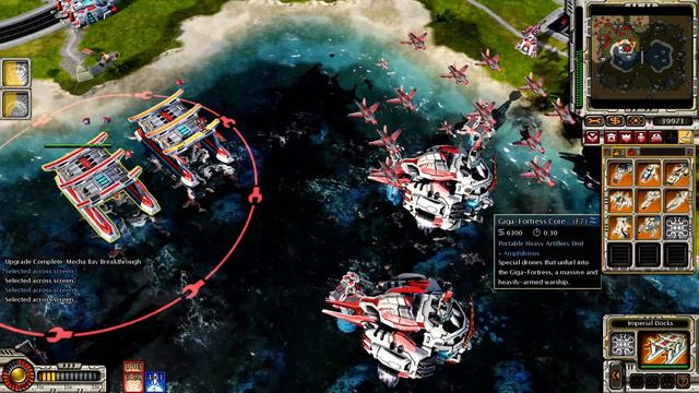 Command And Conquer Red Alert 3 Uprising Empire vs Allies смотреть онлайн
