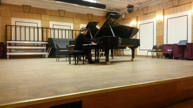 С Прокофьев Соната №4 часть3 Исполняет : Валерия Сергеевна Никоаева