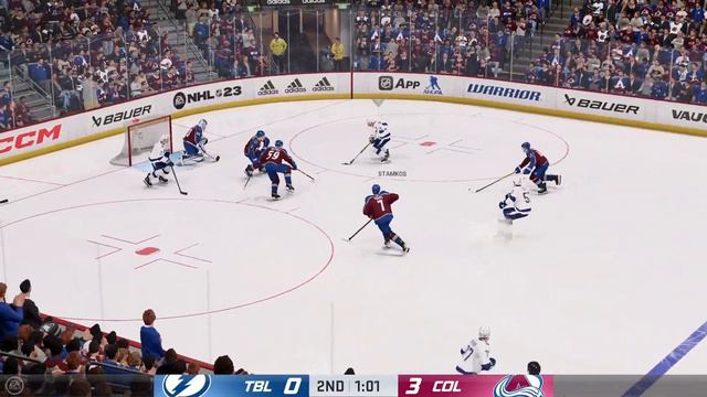 NHL 23 Gameplay (PS5) - Tampa Bay Lightning vs Colorado Avalanche смотреть онлайн